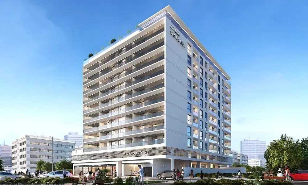 Alma Gardens 1BR + Study – Off-Plan Resale Liwan