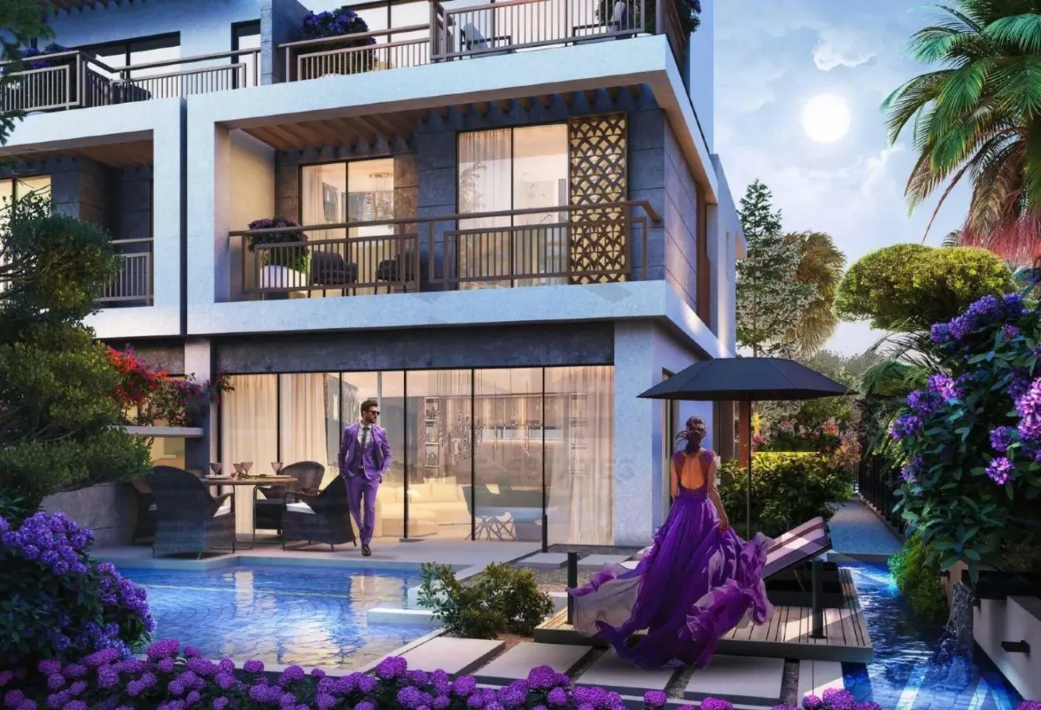 4BR Townhouse | Private Garden | Rooftop Terrace | DAMAC Hills 2